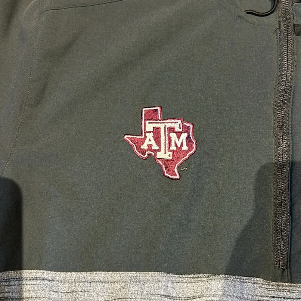 ADIDAS Texas A&M Football Hooded Windbreaker - Picture 2 of 7